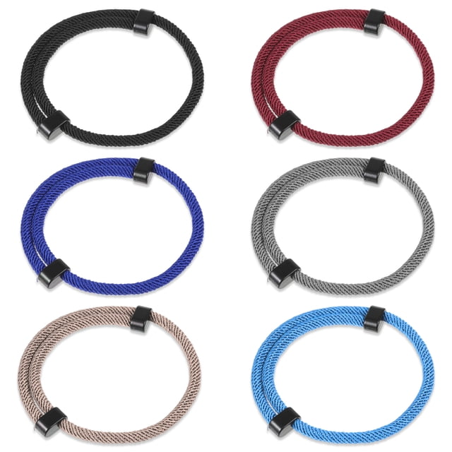 Guardurnaity 6 pack/lote de nudo de Metal respetuosa con el medio ambiente artesanía duradera y duradera Accesorio para el cabello