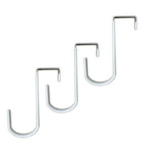 Tetra-Teknica EDH-3P Vinyl Coated Over the Door Hook, 3 per Pack, Color White