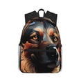 thumbnail image 1 of Fotbe Colorful Flower German Shepherd Mochila Ligera Casual para Laptop para Hombres y Mujeres, Mochila Impermeable de Uso Diario, Mochila para Universidad, 1 of 6