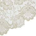 thumbnail image 4 of Louis Floral Lace Window Curtain Swag Pair 72" x 32" in Ivory, 4 of 6