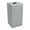 Grey, variant on Ex-Cell Kasier RC-KD36-R BT-HMG 36 gal Kaleidoscope Black Tie Series Square Recyclable Bins, Grey