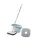 thumbnail image 4 of Juego de trapeador y balde Trapeadores de microfibra de acero inoxidable Reutilizables para el hogar Ajustables con 2 mopas, 4 of 9