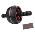 thumbnail image 2 of S SERENABLE Rouleau Abdominal Roue Noyau Entraînement Musculaire Professionnel Polyvalent Rouleau Abdominal Noir Rouge, 2 of 9