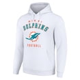 thumbnail image 2 of Unisex Starter White Miami Dolphins Logo Pullover Hoodie, 2 of 3