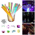 thumbnail image 2 of Jkkant Glow Sticks Party Pack, 100-Count Multicolor Light Sticks for Kids Adults, Nighttime Events Festivals Birthdays Concerts, 2 of 10