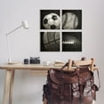 thumbnail image 3 of Stupell Industries Sports Balls Photography Sports Photography Unframed Art Print Wall Art, 12 x 12, Set of 4, 3 of 8