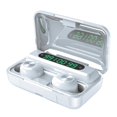 thumbnail image 1 of Auricular inalámbrico Bluetooth 5.0 Auriculares Inalámbricos Estéreo Con Caja De Pantalla LED De Gran Capacidad Caja Blanca Blanco Fanmusic Auricular inalámbrico Bluetooth, 1 of 6