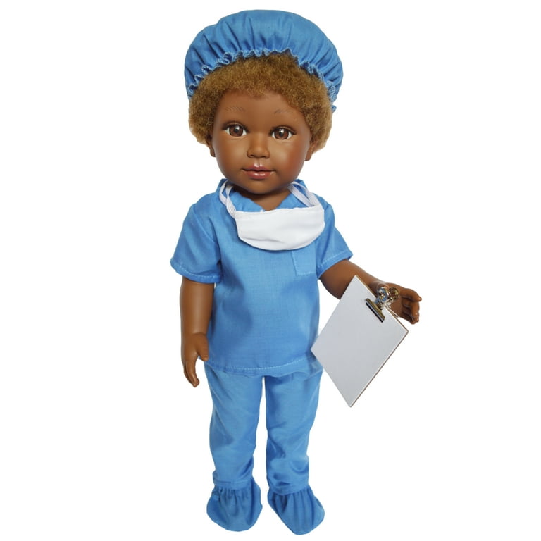 18 Inch Doll Clothes- MBD® Inspiring Blue Doctor Set Fits 18 Inch