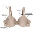 thumbnail image 2 of Playtex Secrets Women`s Perfectly Smooth Underwire Bra, 40D, White Stripe, 2 of 3