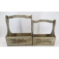 thumbnail image 1 of Set Of 2 Tool Box Shaped Brown 'Garden' Crates, 1 of 1