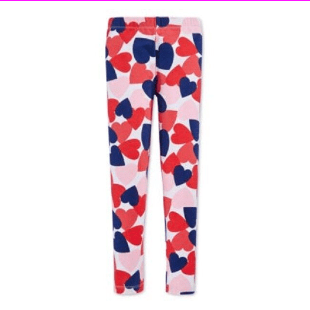 GYMBOREE VALENTINES DAY RED DOTS N HEARTS LEGGINGS 3 6 12 18 24 2T 3T 4T 5T NWT 