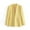 Yellow, variant on AOOCHASLIY Women Coat Clearance Women Solid Color Long Sleeve Fashion Casual SBlazer