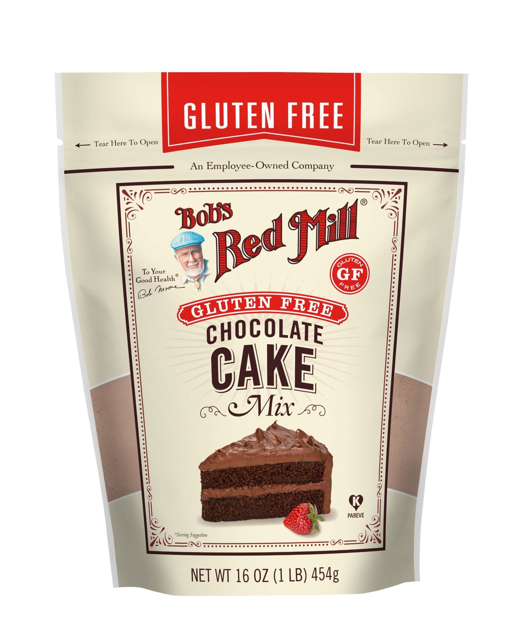 Bob's Red Mill Cake Mix, Chocolate, Gluten Free, 16 oz