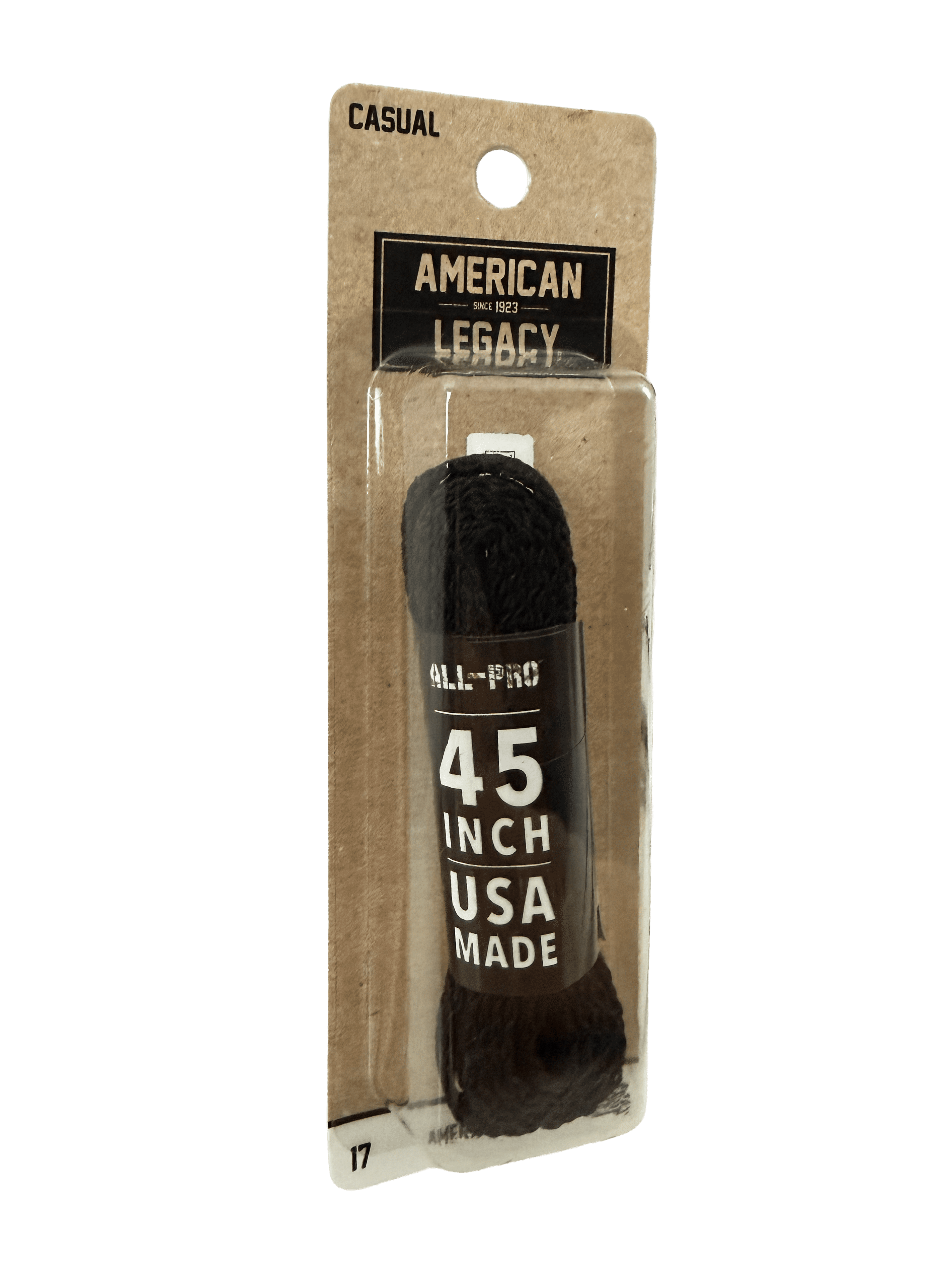 American-Legacy Athletic Narrow Flat Black 45"