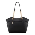 thumbnail image 5 of Montana West Tote Bag for Women Chain Top-handle Handbags, Black, 5 of 6