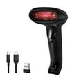thumbnail image 1 of Symcode Wireless Handheld Barcode Scanner Versatile 2-in-1 (2.4Ghz Wireless+USB 2.0 Wired) 328 Feet Transmission Distance Rechargeable 1D Laser Automatic Bar Code Reader Scanner(Black), 1 of 5