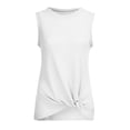 thumbnail image 4 of AherBiu Débardeurs Sans Manches Col Rond Confortables T-Shirts d'Été Décontractés Amples Blouse Quotidienne, 4 of 7
