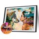 thumbnail image 2 of Pintura de diamante 5D DIY taladro cuadrado completo belleza bestia decoración del hogar arte artesanal FLhrweasw Nuevo, 2 of 9