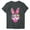 Gray, variant on VBTAPA Women Happy Easter T Shirt Bunny Eggs Graphic T-Shirt Funny Letter Printed Tee Shirts Loose Fit Crewneck Short Sleeve Tops Today's Sales Gray L