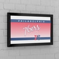 thumbnail image 3 of Philadelphia 76ers Hardwood Classics Ready-To-Hang Black Framed Wall Mirror, 3 of 4