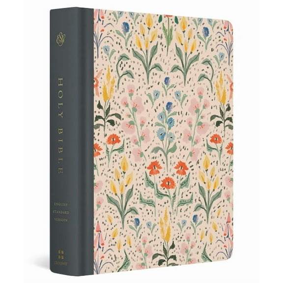 ESV Single Column Journaling Bible, Artist Series (Cloth Over Board, Lulie Wallace, in Bloom), (Hardcover)