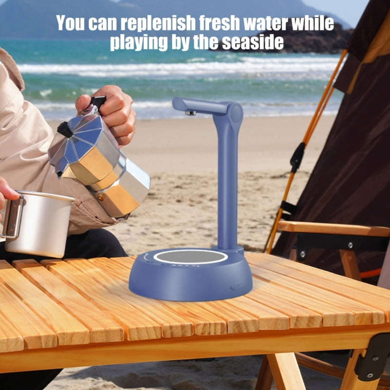 Small Electric Drinking Water Dispenser for 1-5 Gallon Bottles Desktop Pump Desktop Water Dispenser Suitable for Kitchen