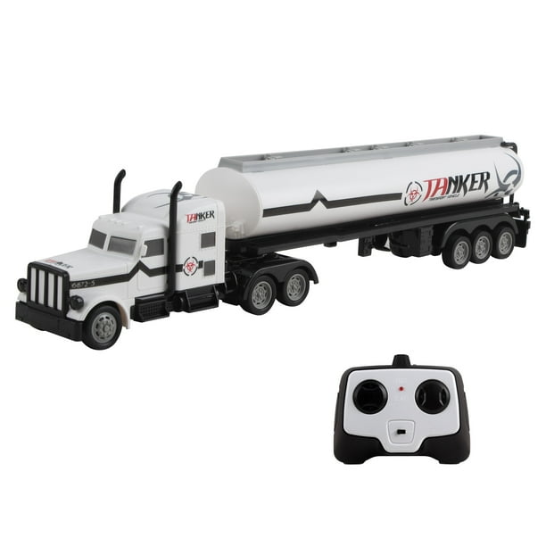 Vokodo RC Semi Truck And Trailer 18 Inch 2.4Ghz Fast Speed 116 Scale