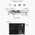 thumbnail image 4 of Outdoor Folding Cartridge Stoves Camping Picnic BBQ Tabletop Furnace 4000W High Power Embeddable Stoves Portable Electronic Ignition Stoves Cooking Ac, 4 of 5