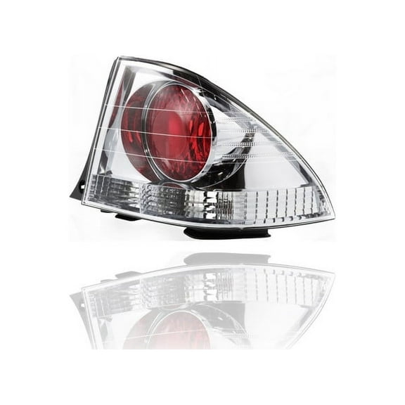 Tail Light - Compatible/Replacement for '01-01 Lexus IS300 Sedan, 04-04 With Sport Package - On Body With Chrome-Housing - Right Hand - Passenger - 8155153031