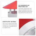 TUMALL Chimney Cover Parts Smoke Tube Cap Plumbing Exhaust Pipe Rain
