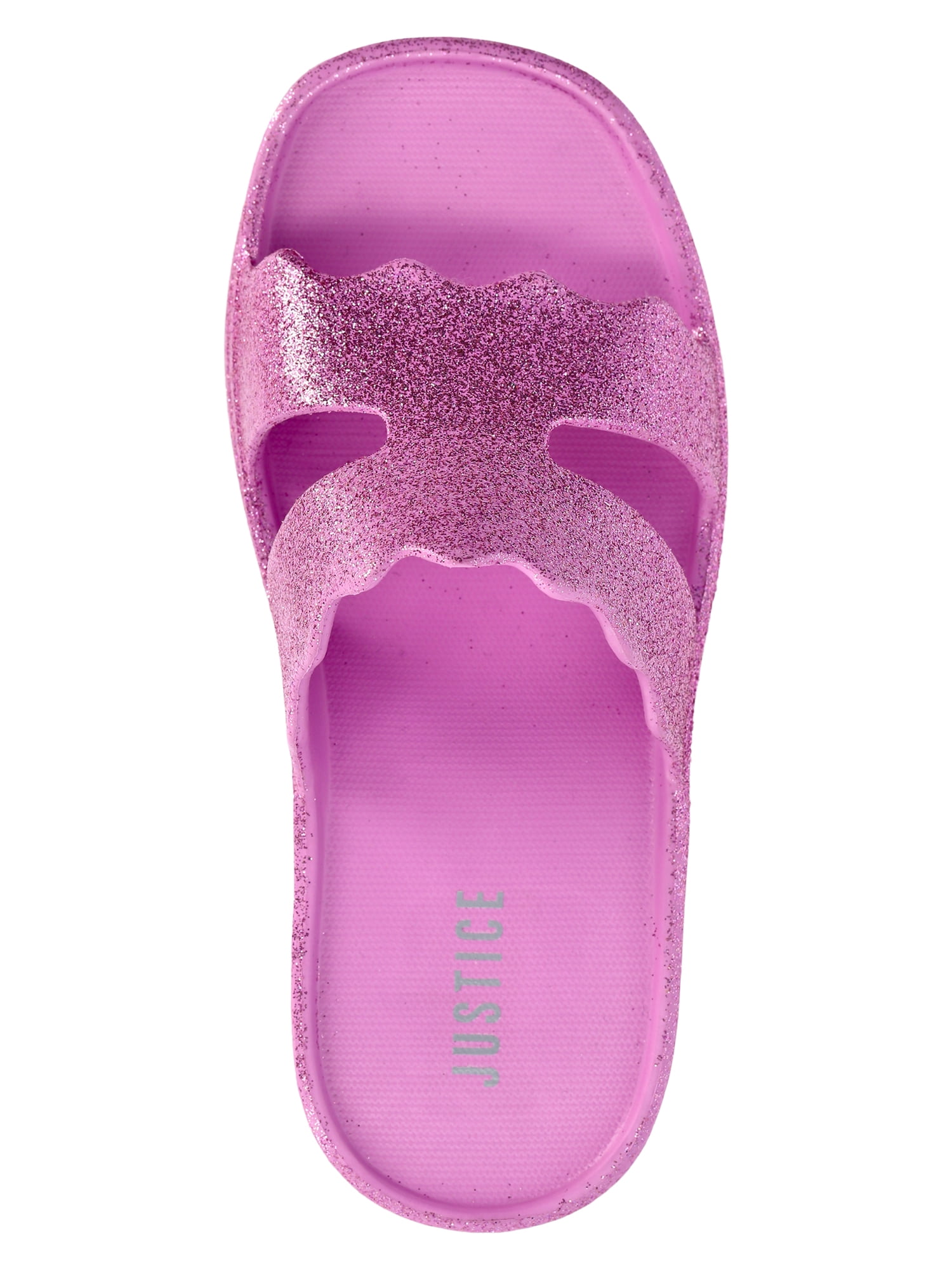 Justice Little and Big Girls Slip On Sandals