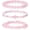 Rose Quartz, variant on 3Pcs Natural Stone Bracelets for Women 8mm Crystal Beaded Bracelets Handmade Stretch Bracelet Healing Crystal Jewelry for Women