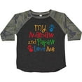 thumbnail image 3 of Inktastic Mamaw and Papaw Love Me Boys or Girls Toddler T-Shirt, 3 of 5