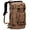 Dark Brown, variant on WITZMAN Travel Backpack for Men Large Canvas Backpack Luggage Carry on Duffel Bag A519-1 Brown