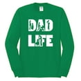 thumbnail image 2 of Wild Bobby,Dad Life Kids Father Husband Best Dad Gift, Father's Day, Men Long Sleeve Shirt, Kelly, 3XL, 2 of 3