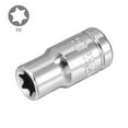 thumbnail image 2 of 2Pcs 1/4-inch Drive E8 Torx Shallow Socket, Cr-V Steel, 2 of 4