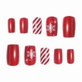 thumbnail image 3 of Christmas Red And White Striped Snowflake Wear Armor, 3 of 5