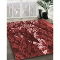 thumbnail image 3 of Ahgly Company Machine Washable Indoor Rectangle Transitional Red Area Rugs, 6' x 9', 3 of 7