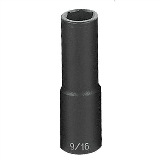 Grey Pneumatic 1/2" Drive x 9/16" Deep Socket