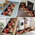 thumbnail image 5 of 2'x6' Rug Runners for Hallways Kitchen, Luxury Tulip Floral Non Slip Entryway Beside Floor Carpet Runner, Farmhouse Vintage Botanical Flowers Washable Laundry Room Bedroom Throw Rugs Mat, 5 of 8