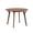 Walnut, variant on EBQOSK 42.01 Inch Saving Place Table,Wooden Dining Table for 4 Persons,Modern Design Round Kitchen Table for Living Room,Apartment,Restaurant Walnut