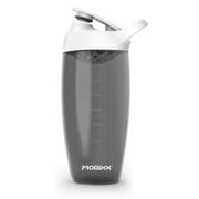 PROMiXX Shaker Bottle - Premium Protein Mixes and Supplement Shaker (24oz, Arctic White)