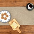 thumbnail image 5 of 108 Inch 14 x 108 Inch Linen Farmhouse Table Runner for Outdoor Weddings and Dinner Parties x 14 x 108 Inch, 5 of 5