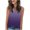 Light Blue, variant on Jalioing Women's Tank Tops Fashion V Neck Button Sleeveless Tank Shirts Summer Trendy Casual Gradient Shirts