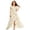 F76-Beige, variant on FYDUU Flower Girl Dress Summer Girls Flutter Sleeve Floral Dresses Elegant Flowy Ruffle Long Dress Stysligh Party A-Line Sundress 11-12 Years