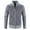 Gray, variant on Chiccall Mens Cardigan Sweaters Casual Full Zip Stand Collar Knitted Sweater Fleece Lined Cardigans with Pocket