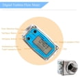 thumbnail image 3 of Medidor de flujo de turbina digital, medidor de flujo de combustible y agua con pantalla LCD, medidor de flujo para diésel, queroseno, gasolina y agua., 3 of 5