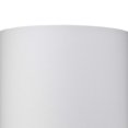 thumbnail image 2 of Benzara BM241211 10 x 10 x 20 in. Ceramic Table Lamp with Repeating Pattern, White, 2 of 5