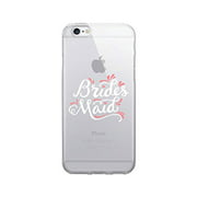 OTM Essentials Brides Maid, iPhone 6/6s Plus Clear Phone Case