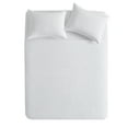 thumbnail image 2 of Mainstays Garment Washed Stripe Quilt, White, Full/Queen, Microfiber, All Ages, 2 of 13
